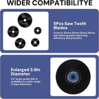 PVC Pipe Internal Cutter Set – 360° Rotating Cutter, adjustable depth gauge - Image 3