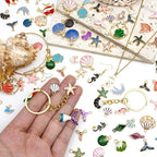 120pc Assorted Enamel Bracelet Charms - Image 4