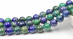 MJDCB 5A Natural Phoenix Lapis Lazuli Round Loose Beads - Image 3
