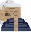 Threadmill Luxury 800 Thread Count Full Size 100% Cotton Sheets by ThreadmillHomeLinen