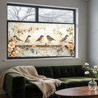 IVN Privacy Window Film 39.3x17.7 Inch Static Cling Decorative Window Film - Image 9
