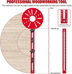 Router Circle Cutting Jig for Full-Size & Mid-Size Routers – 4 in 1 Adjustable - Image 6