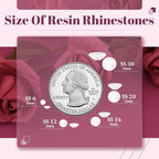 8000PCS 3mm Resin Rhinestones Bulk - Image 3