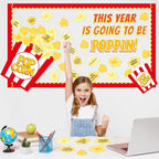 Popcorn Bulletin Board for Classroom Decorations Happy New Year Classroom - Image 7
