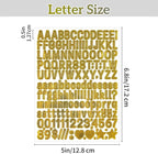 3040Pcs 20 Sheets Small Letter Number Stickers, 0.5inch Self-Adhesive Vinyl - Image 4