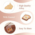 Enamel Food Charms Cute Assorted Food Pendants Sweet Dessert Charms - Image 3