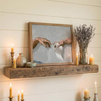 Funny Bathroom Wall Art, The Creation of Adam Toilet Paper Canvas Print - Image 2