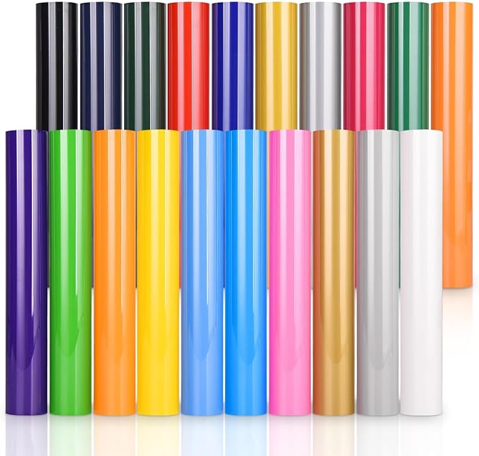 IModeur 20 Pack Heat Transfer Vinyl Sheets by IModeur