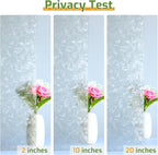 LUTE Rainbow Window Privacy Film, Stained Cling, 35.4" x 118.1" | 3D Decorative - Image 7