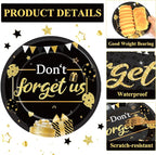 48Pcs We Will Miss You Paper Plates and Napkins Farewell Party Decorations - Image 3