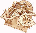 3D Puzzle Wooden Marble Run for Adults DIY Mechanical Puzzle Assembly Wood by IQIETOY