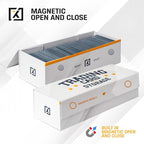 HOMEXPRO Easy Fold Trading Card Storage Box Magnetic Lid | Toploader Storage - Image 5