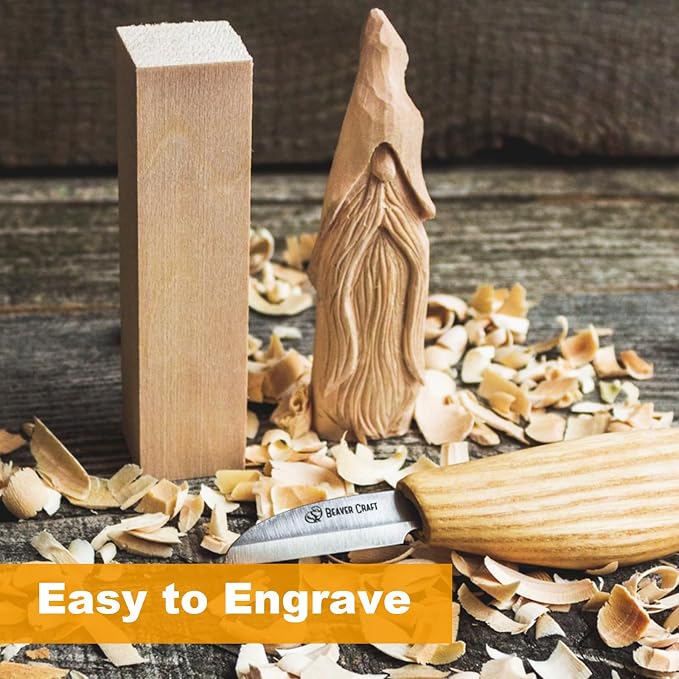 2 Pack 10x3x3 inch Basswood Carving Blocks, Unfinished Bass Wood Blocks - Image 5