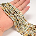 ICAI 4x6mm Natural Rondelle Beads – Loose Gemstone Spacers - Image 4
