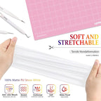 TransWonder Heat Transfer Vinyl White- 12 x 25ft Iron on Vinyl - Image 2