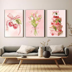 Gemozaic 3 Pack Pink Bow Diamond Art Kits - Image 3