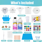 Resin Art Kit for Beginners, 16oz Epoxy Resin - Image 2