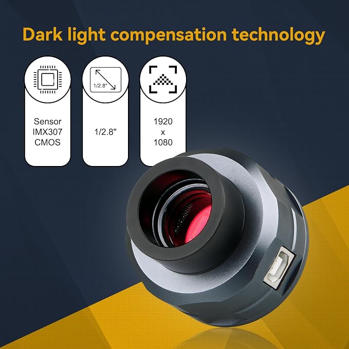 SVBONY SV105 Telescope Camera, 1.25" USB2.0 IMX307 CMOS Color Astrophotography - Image 2