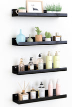 upsimples 4 Pcs 15" Acrylic Shelves by upsimples