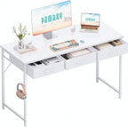 Pamray 47 Inch Small Computer Desk by PAMRAY