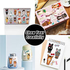 48 Sheets Create Funny Ponies Stickers, Make a Face Stickers - Image 6