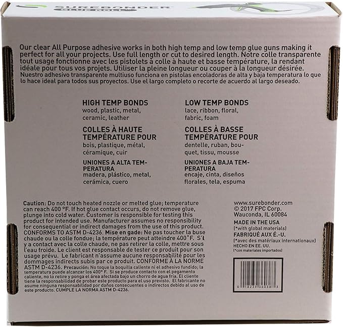 Surebonder Mini Size 188 ft All Purpose Long Mini Hot Glue Stick Roll - Image 3