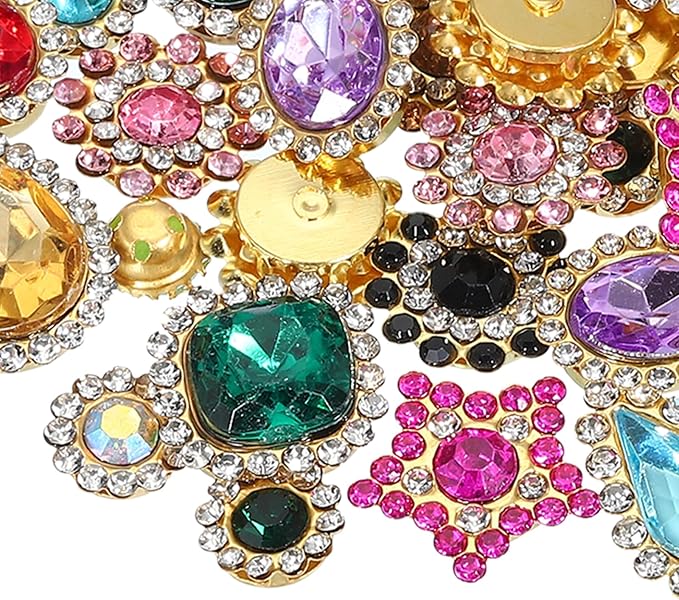 PATIKIL Sew on Rhinestones Crystals by PATIKIL