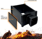 6.35"*3.82"*2.36" Split-Type cast Iron Sand Mold Frame - Image 3