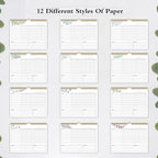 Habit Tracker Calendar，12 Monthly Habit Tracker Journal - Image 4
