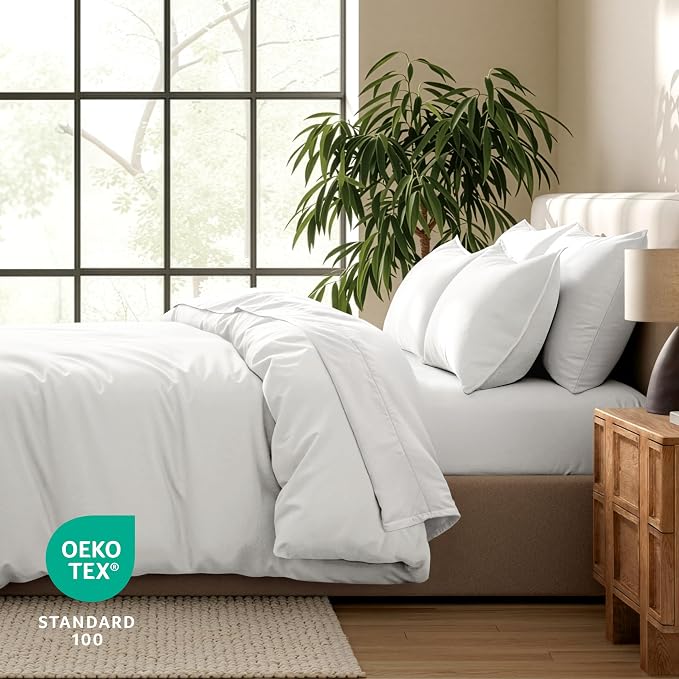 Bare Home Bedding Duvet Cover Queen Size - Image 5