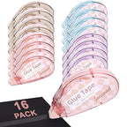 Secopad Scrapbook Tape, 16 Pack Double Sided Tape Roller by Secopad