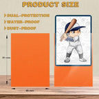100 Count Matte Card Sleeves for Trading Cards, Standard Size Protective - Image 2