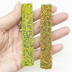 Woohome 7 Color Miniature Shrub Strips Static Grass Tuft Static Shrub - Image 5
