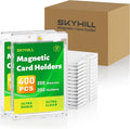 Skyhill 200ct Magnetic Card Holders, 35pt Acrylic One Touch Card Holder by SKYHILL
