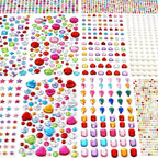 MYDBUYSOME 2774pcs Gem Stickers Jewels by MYDBUYSOME