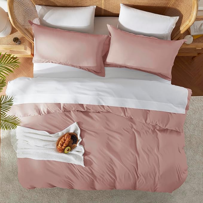 Nestl Blush Pink Duvet Cover Full Size - Image 5