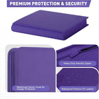 Premium Card Binder 12 Pocket for 720 Pockets Trading Card Binder, PU Zipper - Image 6