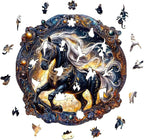 Wooden Puzzles Adults, Elegant Horse Wooden Puzzles 100 Pieces, Unique Animal - Image 8