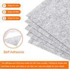 MECCANIXITY Adhesive Felt Sheets, Felt Fabric Crafts Back Adhesive Felt Sheets - Image 4
