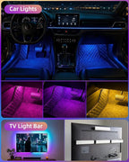 EZVALO 80 RGB Color Changing Under Cabinet Lighting Wireless, 1800mAh - Image 8