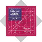 The Quilted Bear Rotating Cutting Mat 7" x 7" by TheQuiltedBearsProducts