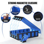 Trading Card Storage Box with Commander Display, 5-Row Deck Case with Removable - Image 4
