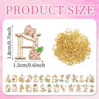 SANNIX 26Pcs Letter Charms, Initial Letter Charms - Image 3