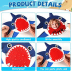 gisgfim 80Pcs Summer Cutouts Shark Decorations Under The Sea Bulletin Board - Image 3