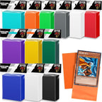 Kitoyz 1200Pcs Card Sleeves for Trading Cards, Matte Card Penny Sleeves Deck by Kitoyz