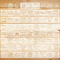 Marspark 66 Pcs Small Stencils for Crafts Reusable 3 Inch Stencils for Painting by Marspark