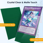Kitoyz 500 Pcs Card Sleeves for Trading Card, Matte Card Sleeves Deck Card - Image 2