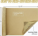 ​TORC Champagne Glitter HTV Champagne Heat Transfer Vinyl HTV Rolls - Image 3