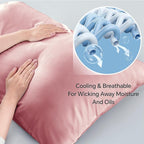 BEDELITE King Size Pillow Cases Set of 2, Rayon Derived from Bamboo, Cooling - Image 3