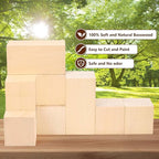 IMYMEE Basswood Carving Blocks-22PCS Whittling Wood Blocks Wood Carving Kit - Image 5